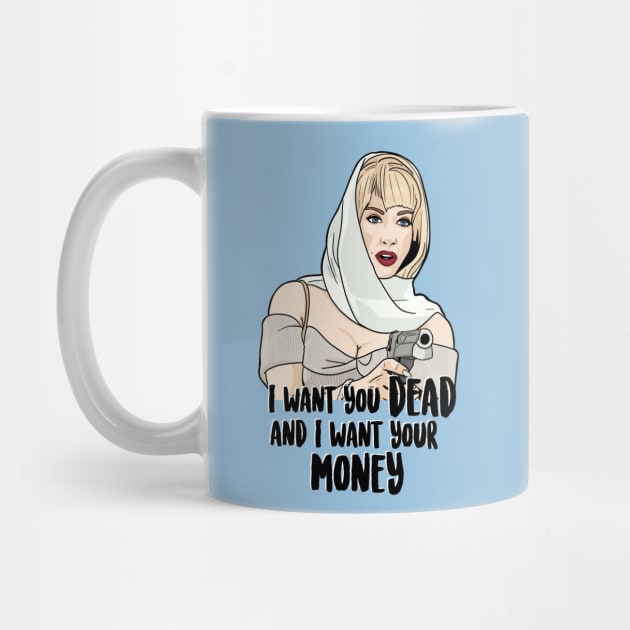 I Want You Dead And I Want Your Money - Debbie Jellinsky - Addams Family Values by HadjM